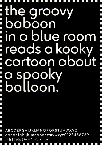 GBSans-Medium Type Face by Hesse Shanghai ©2025