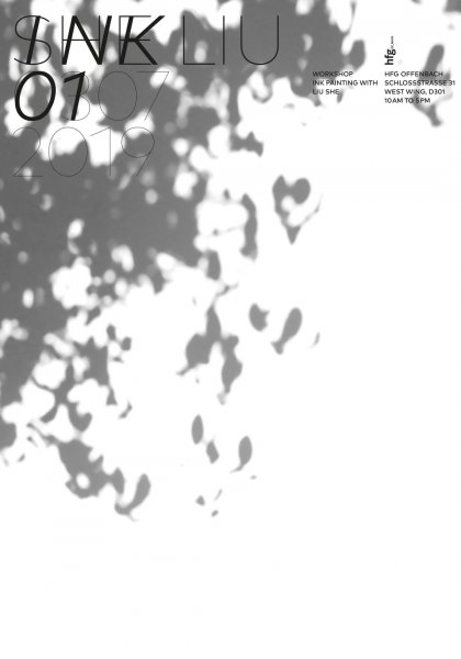 Ink painting Liu She, Prof. Klaus Hesse