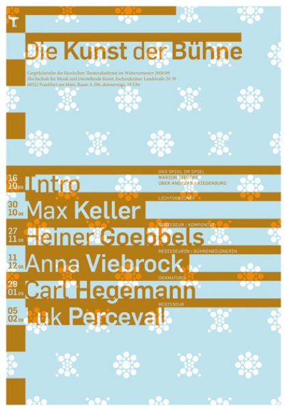 The art of the stage Klaus Hesse